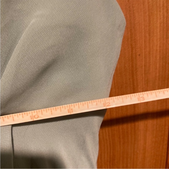 Birdy Grey Kaia Chiffon Sage Dress (XS) - HAS BEEN ALTERED - Picture 6 of 12